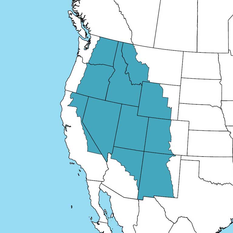 Intermountain West Joint Venture Boundary Map