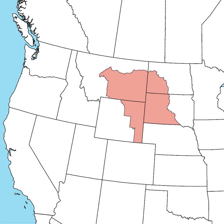 Northern Great Plains Joint Venture Boundary Map